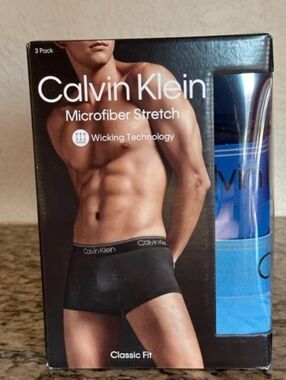 Calvin Klein Microfiber Stretch Boxer Briefs -